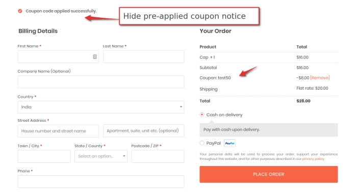 cartflows-hide-pre-applied-coupon-notice